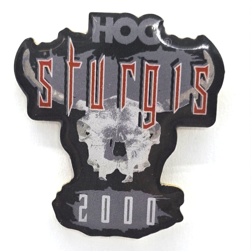 Sturgis Pin, Hog Skull Lapel Pin, 2000 - Picture 2 of 3